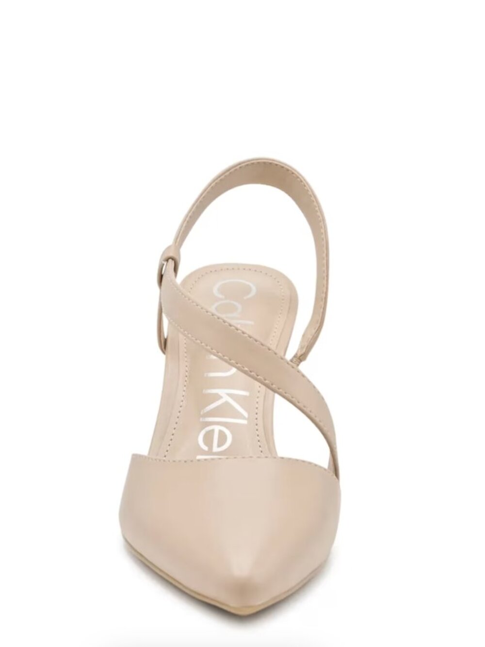 Calvin Klein Women's Nude Beige Greer Pump Heels Sz 8.5 8 1/2
